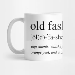The Old Fashioned cocktail Mug